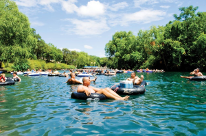 Tubing on the Guadalupe